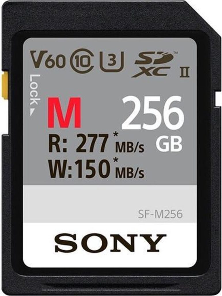 Sony SF-M256 SD UHS-II klasse 10, V90
