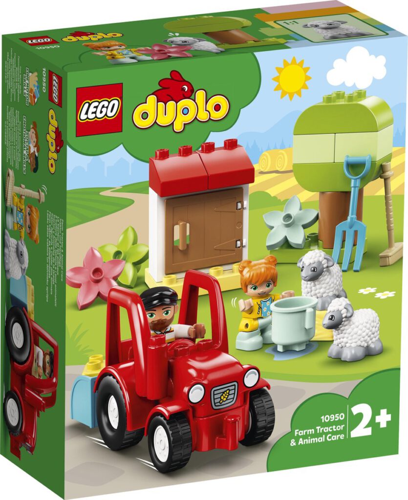 LEGO DUPLO Landbouwtractor en Dieren Verzorgen - 10950