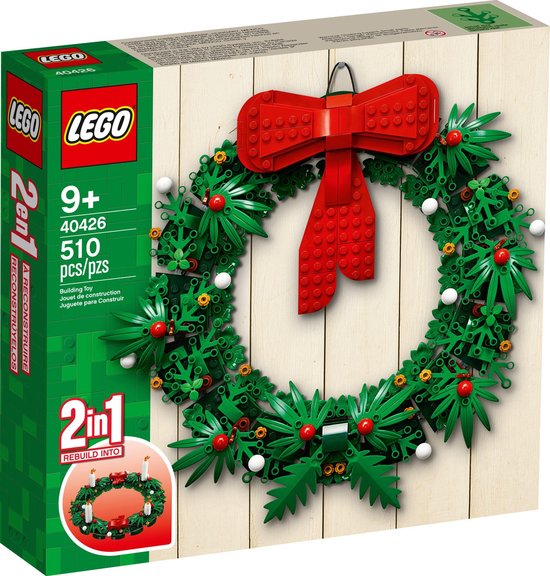LEGO Kerstkrans 2-in-1
