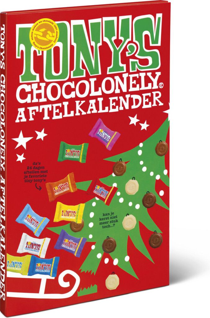 Tony's Chocolonely MEGA Kerst Aftelkalender