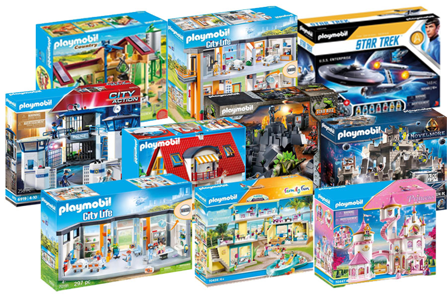 Je bekijkt nu Top 10 grootste Playmobil sets en pakketten (2023 editie)
