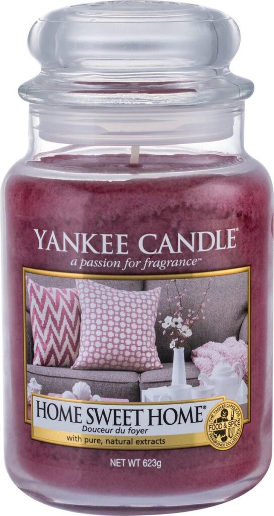 Yankee Candle large Jar Home Sweet Home Geurkaars