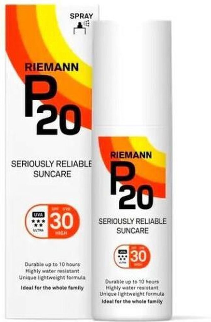 P20 SPF 30 Zonnebrand Spray