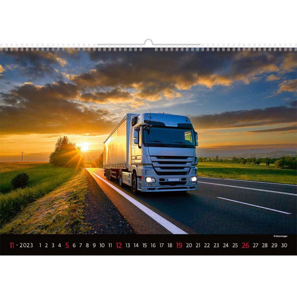 C155-23 Kalender 2023 Vrachtwagens