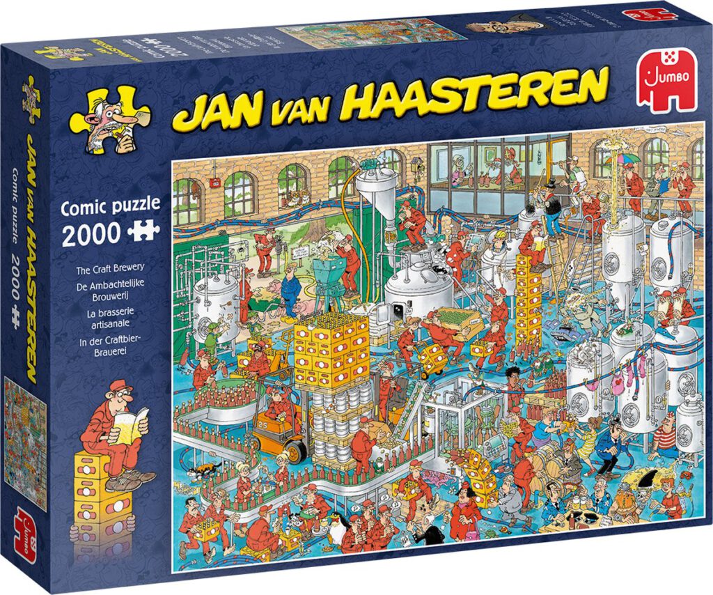 Jan van Haasteren puzzel pensioen cadeau