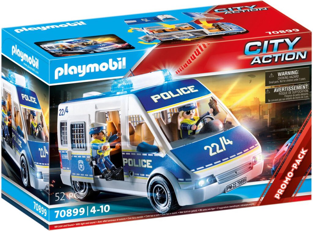 Playmobil City Action Politieauto met licht en geluid (70899)