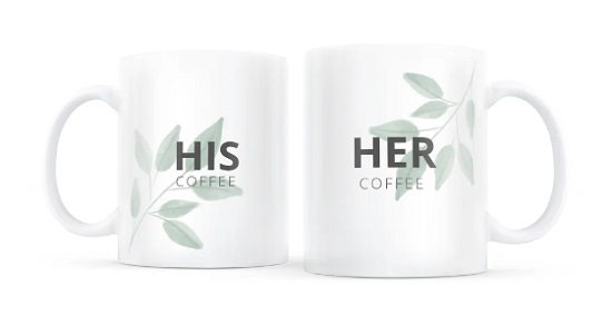 His coffee her coffee set