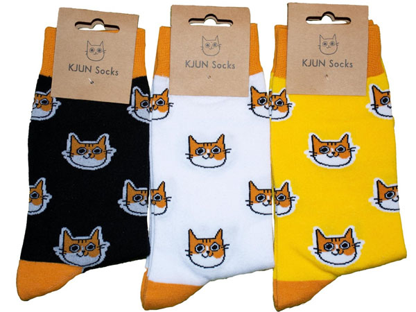 Katten sokken van KJUN