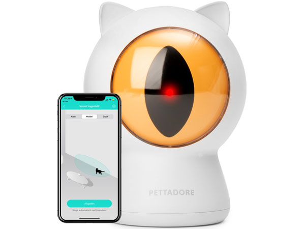 Pettadore Laser Kattenspeeltje met smart en autoplay