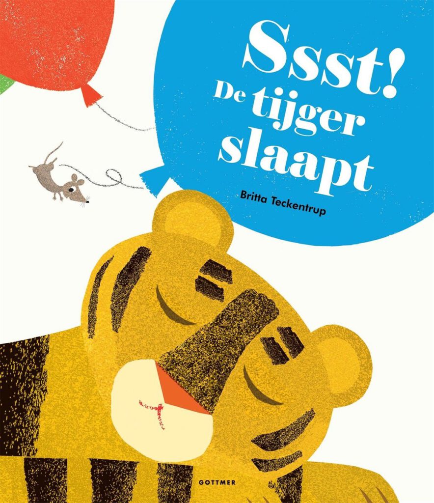 Ssst! De tijger slaapt van Britta Teckentrup
