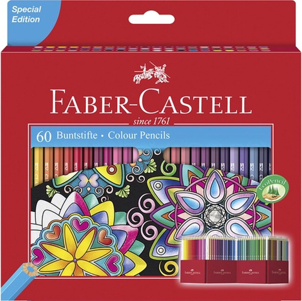 Faber-Castell Kleurpotlood Castle 60 stuks