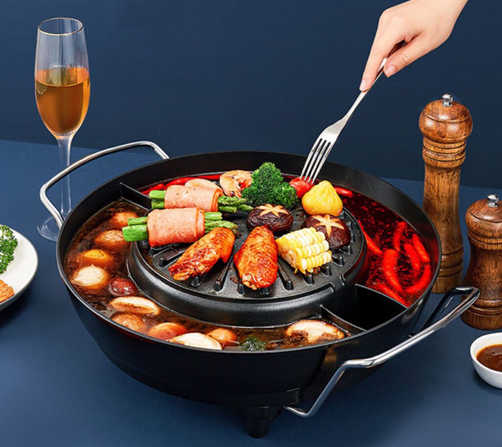 Pro-Care 2in1 Dual Koreaanse Hotpot Grill